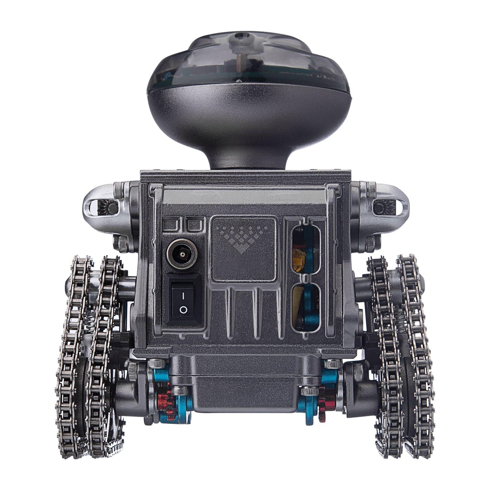 TECHING 160PCS Metal Remote Control Tank Robot Building Kits Bluetooth Speaker - Image 3