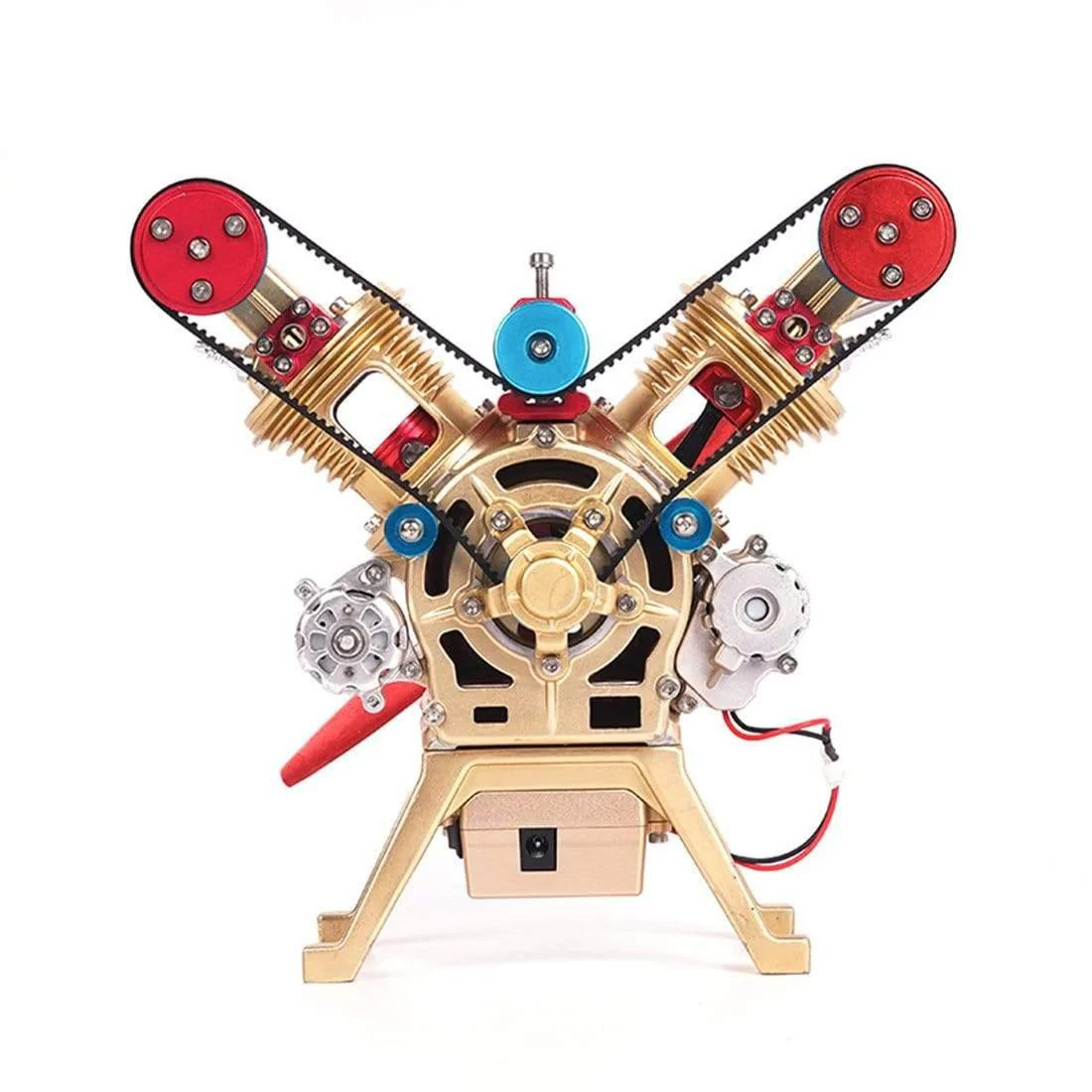 TECHING Alloy Mini Manual Assembly V2 Double- Cylinder Model Kits - Image 3