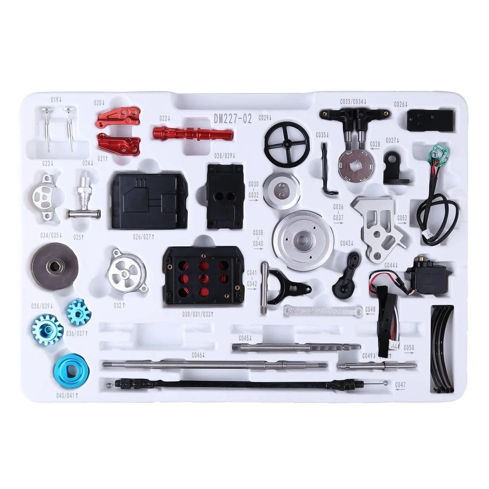 TECHING Assembly Vintage Classic Car Metal Mechanical Model Toy With Electric Engine 310+pcs - Image 6