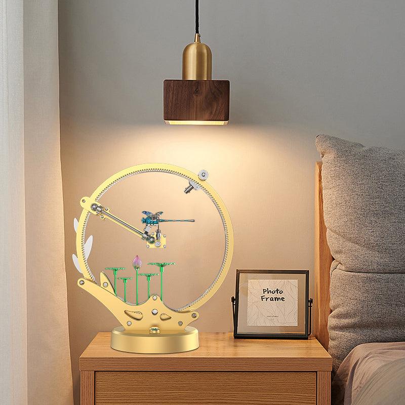 TECHING Flying Dragonfly Kinetic Sculpture 3D Metal Model DIY Kits - Image 4