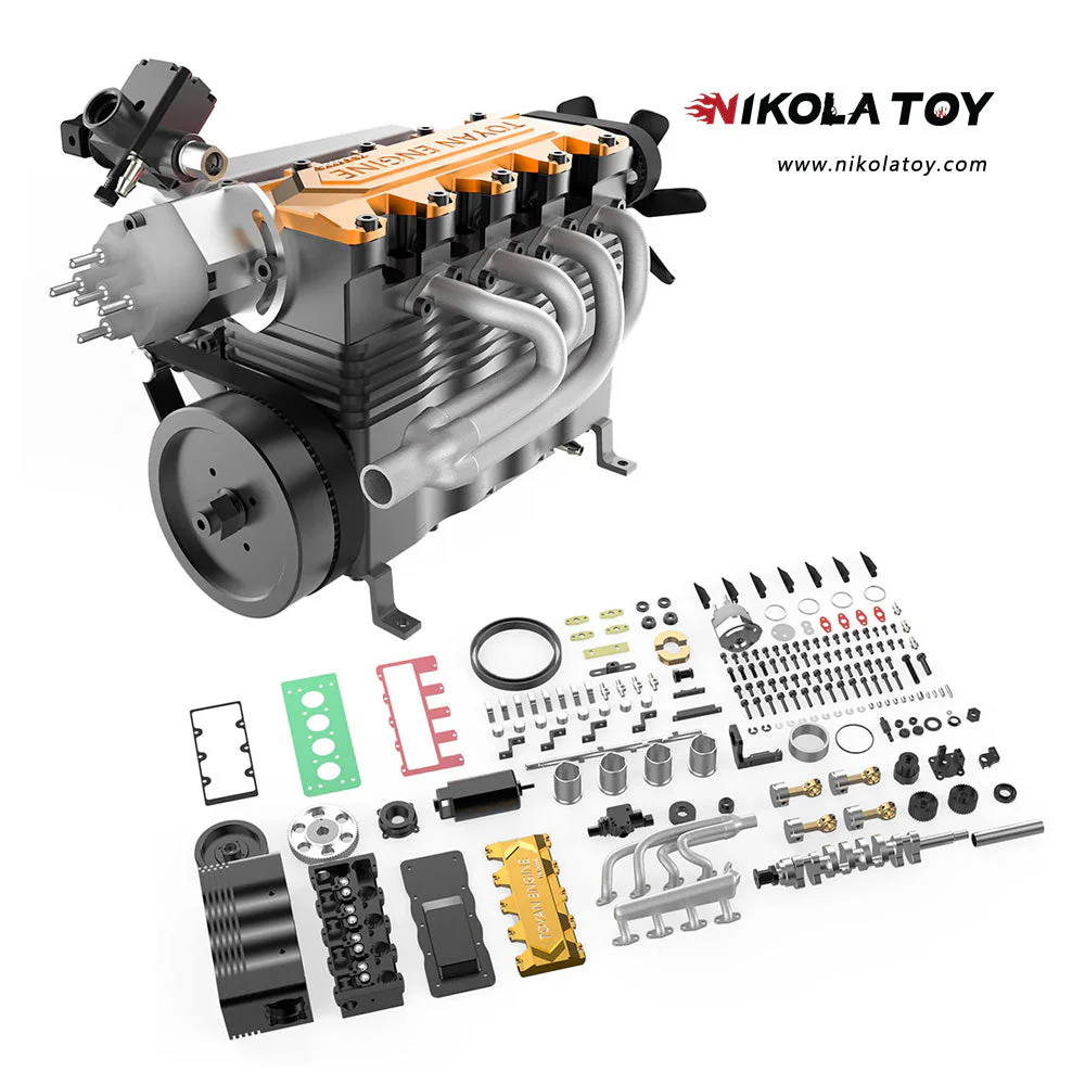 Toyan L400 Micro Internal Combustion Engine - Gift Set - Image 6