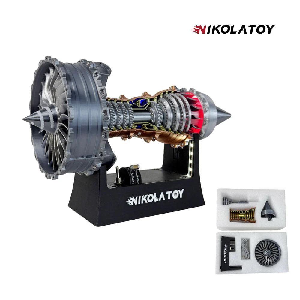 TR900 Turbofan Engine Model (25cm / 10in) Flagship Version Diy Kits - Image 2