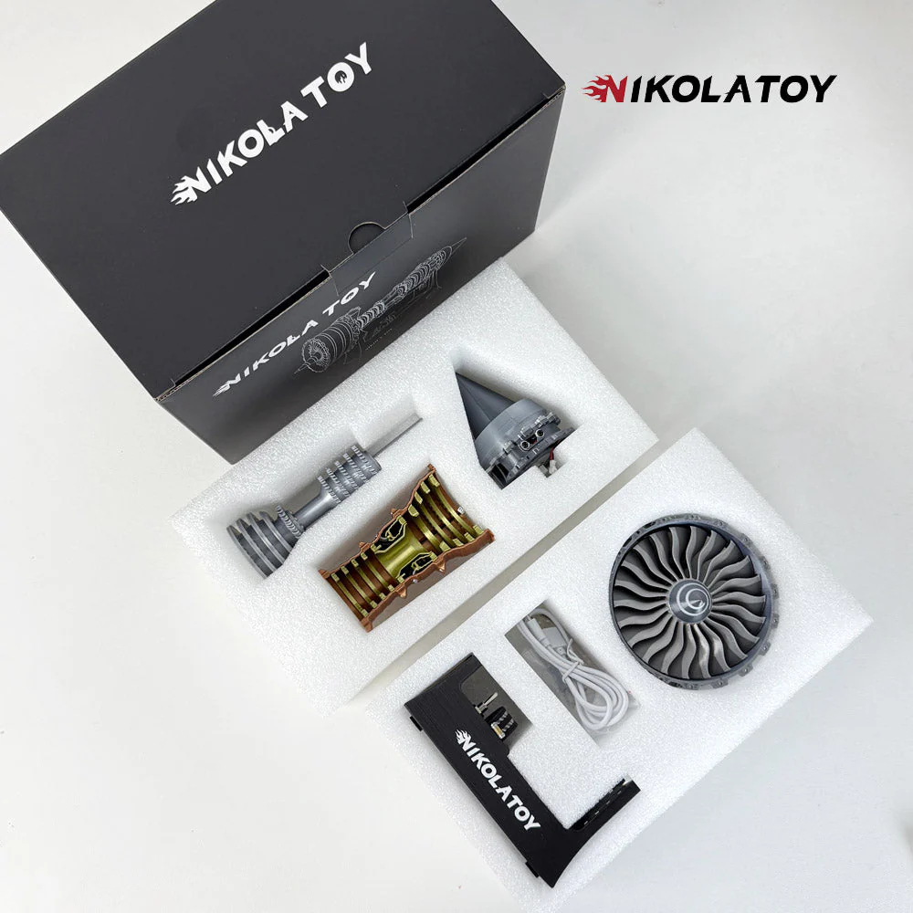 TR900 Turbofan Engine Model (25cm / 10in) Flagship Version Diy Kits - Image 5