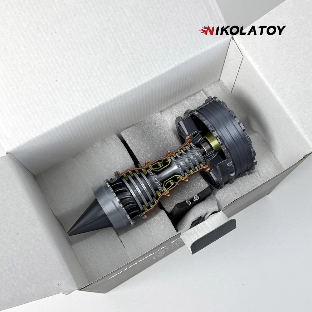 TR900 Turbofan Engine Model (25cm / 10in) Flagship Version Diy Kits - Image 6