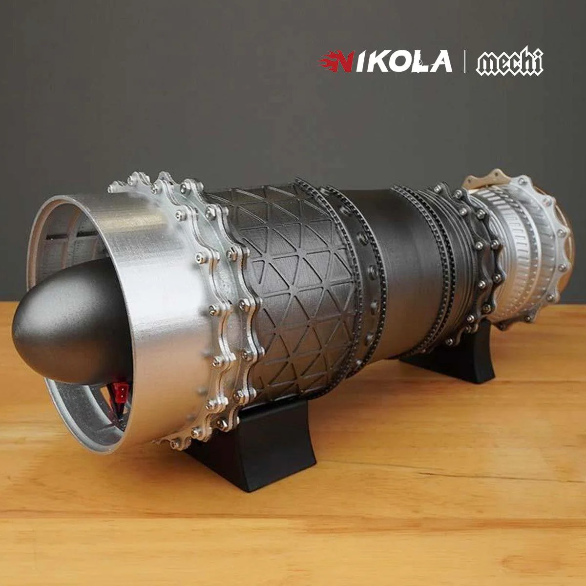 WS-15 Fighter Turbofan Engine Model DIY Assembly Kits 150+ PCS - Image 4